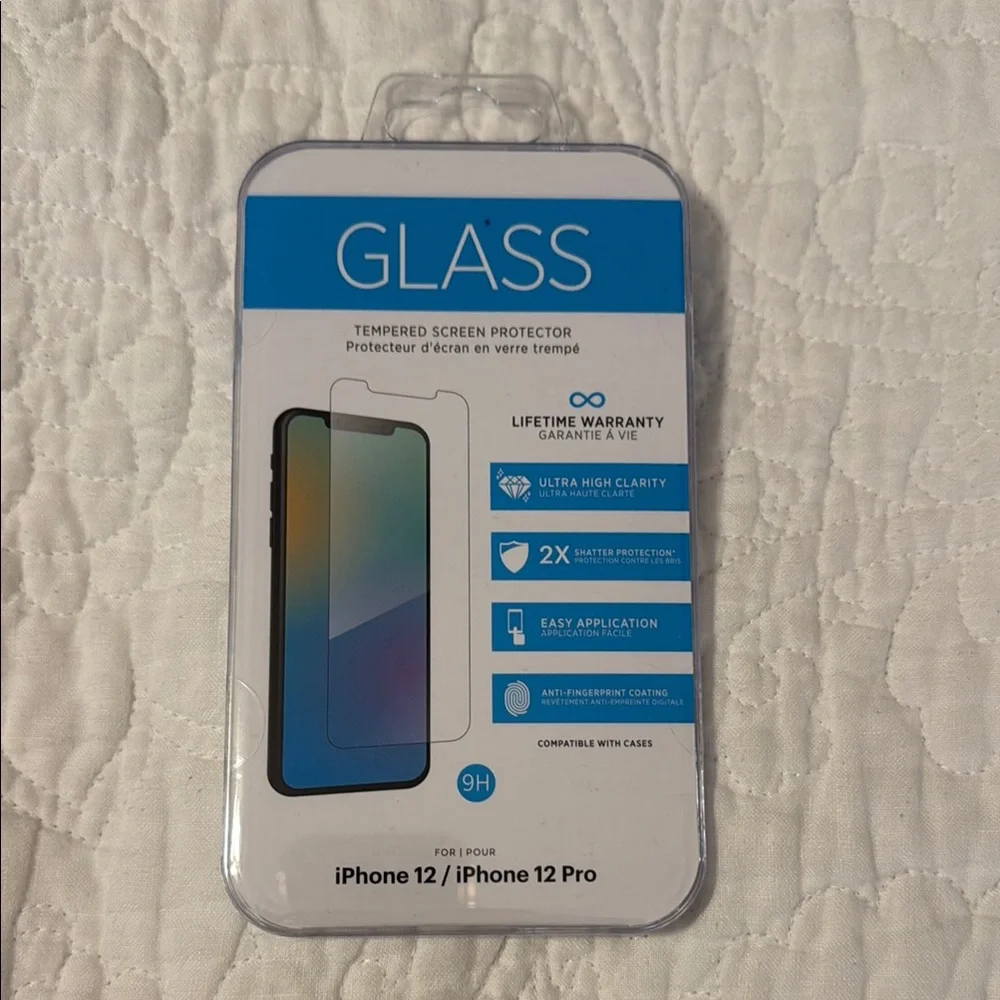 Case-Mate Tempered Glass Screen Protector-New